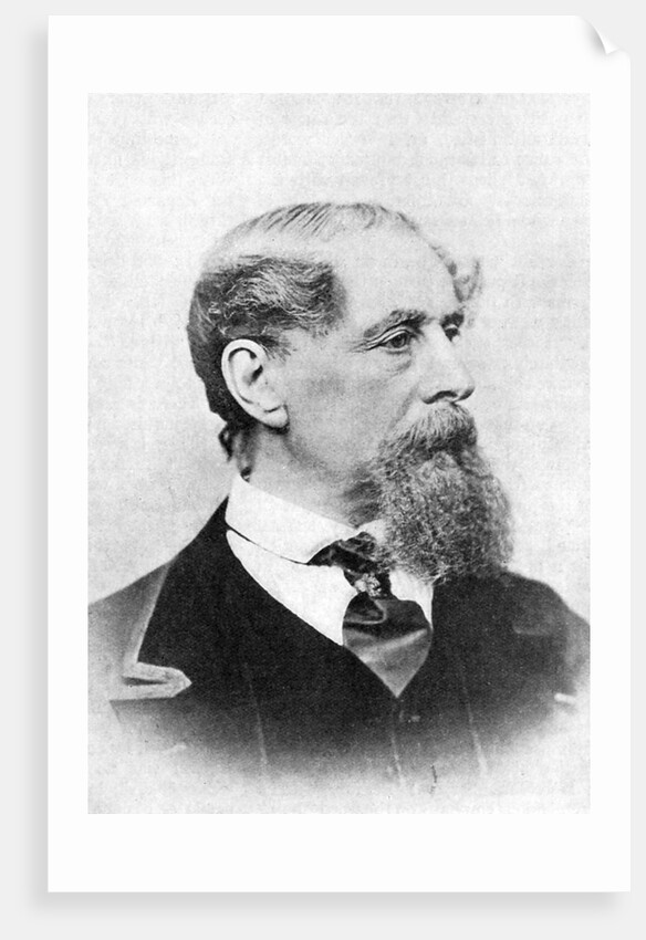 Charles Dickens, English author, c1850-1870 by Unknown