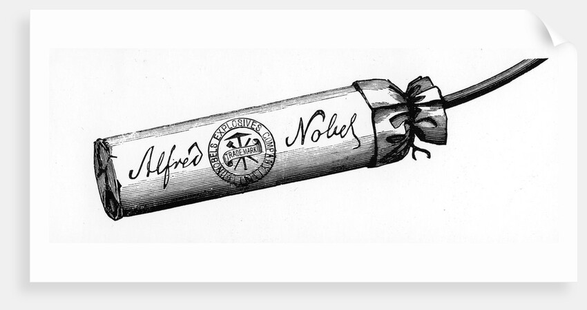 Cartridge from Nobel Explosives Company Limited, Ardeer, Ayrshire, 1884 by Unknown