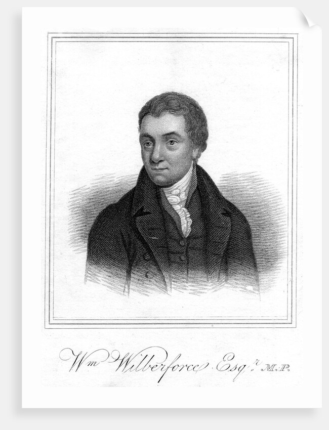William Wilberforce, philanthropist, evangelical Christian and anti-slavery campaigner, 1821 by Unknown