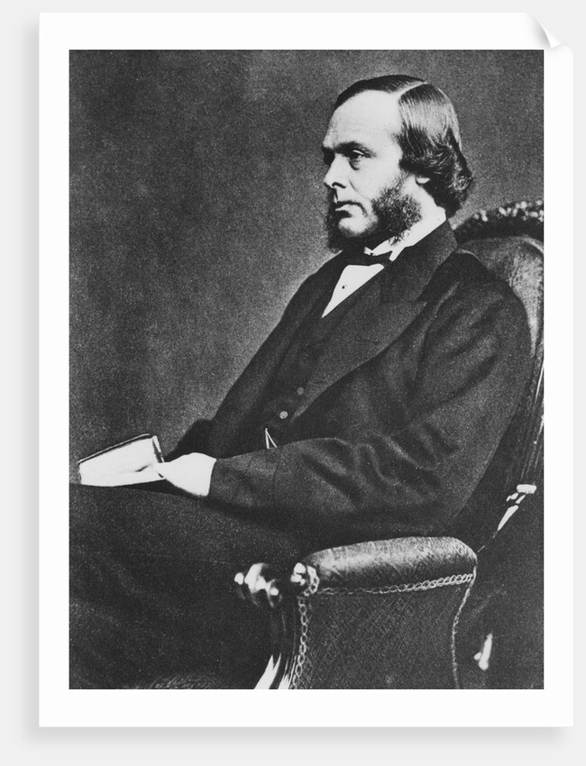 Joseph Lister, English surgeon and pioneer of antiseptic surgery, c1867 by Unknown