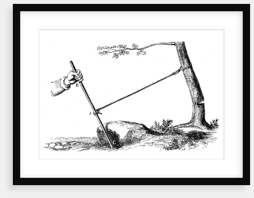 Mechanical advantage: The power of the lever, 1877 by Unknown