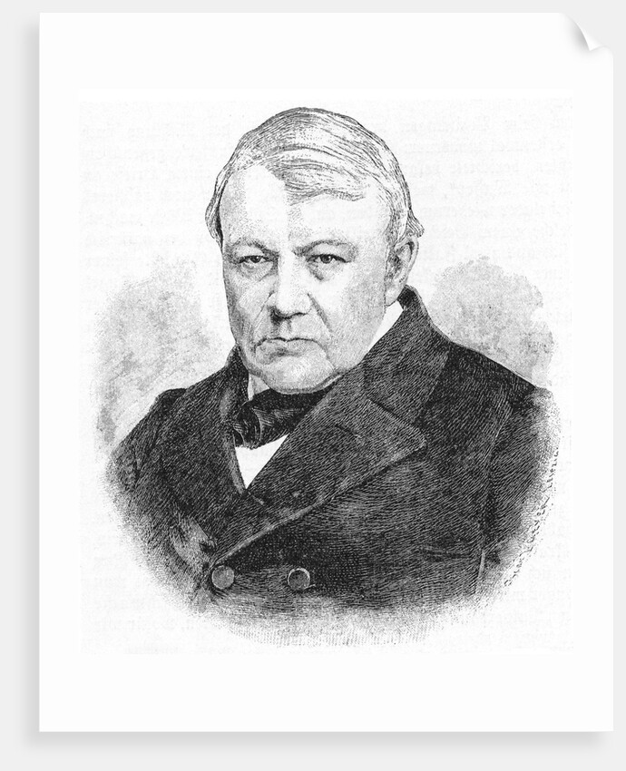 Christian Friedrich Schonbein, German chemist, c1898 by Unknown