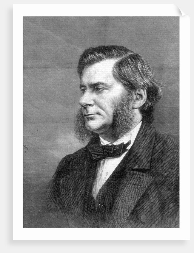 Thomas Henry Huxley, British biologist, 1871 by Unknown
