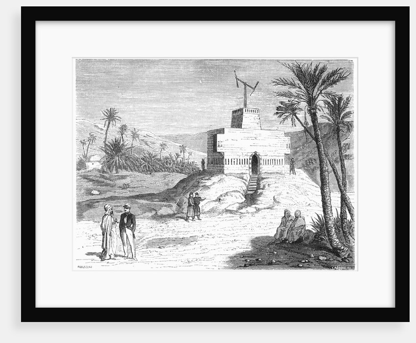 Chappe's aerial telegraph system, Algeria, mid-19th century, (c1870). by Anonymous