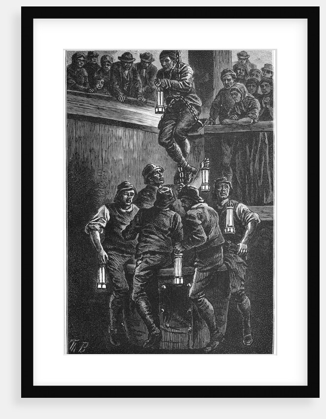 Coal mining accident, Seaham Colliery, County Durham, 1880 (c1895) by Anonymous