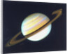 Colour-enhanced view of Saturn, 1980 by Unknown