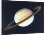 Colour-enhanced view of Saturn, 1980 by Unknown