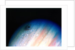 Comet Shoemaker-Levy colliding with Jupiter, 20 July 1994 by Unknown