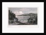 Chirk Aqueduct on the Ellesmere Canal, c1829 by Thomas Barber