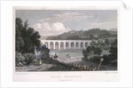 Chirk Aqueduct on the Ellesmere Canal, c1829 by Thomas Barber