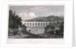 Chirk Aqueduct on the Ellesmere Canal, c1829 by Thomas Barber