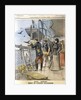Releasing French army homing pigeons on board the transatlantic liner La Bretagne, 1898 by Unknown