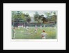 Cricket Field at Bournville, 1892 by Unknown.