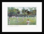 Cricket Field at Bournville, 1892 by Unknown.