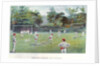 Cricket Field at Bournville, 1892 by Unknown.