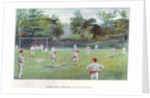 Cricket Field at Bournville, 1892 by Unknown.