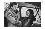 Amy Johnson, British aviator, about to set out for Cape Town, 1932 by Unknown