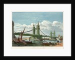 Chelsea Bridge, London, 1858 by Unknown