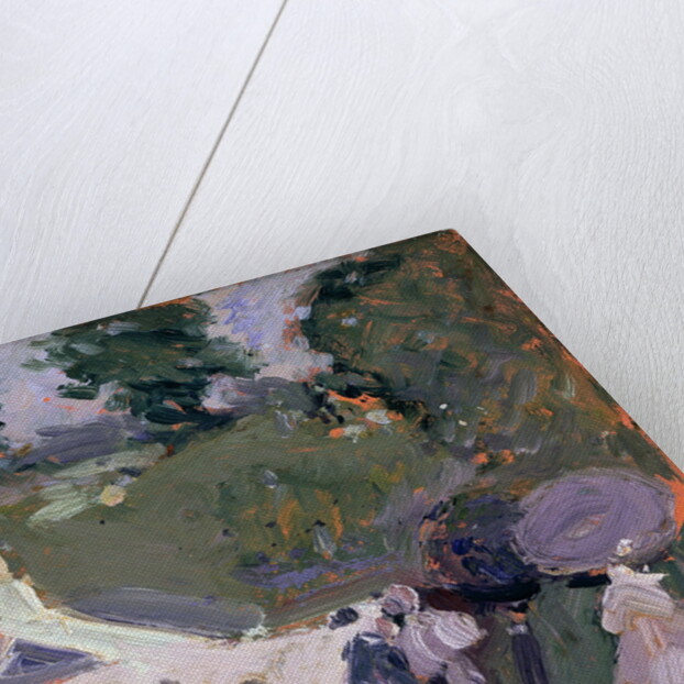 Cottage with Figures by John Duncan Fergusson