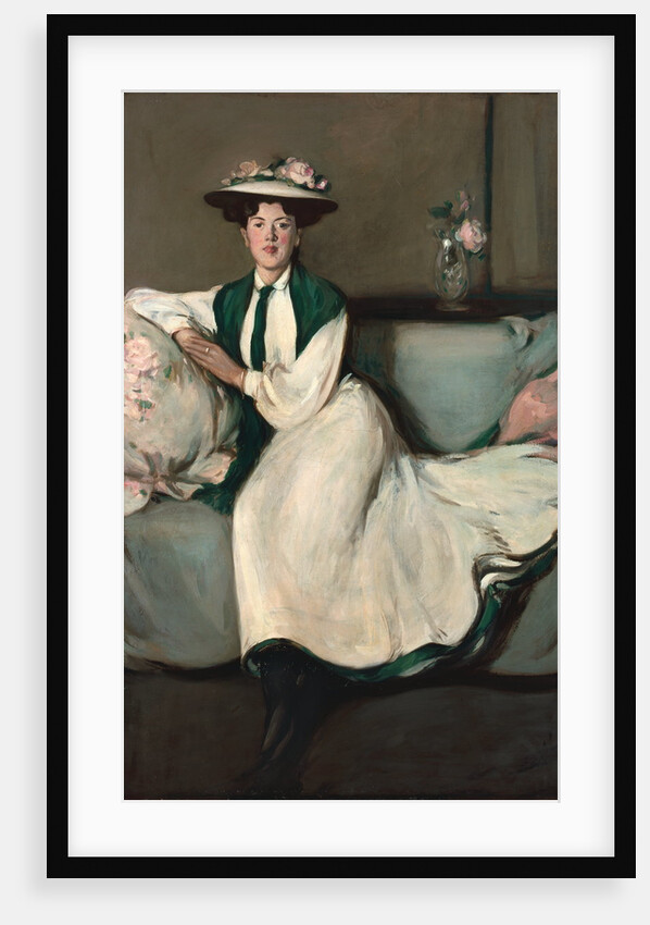 The White Dress: Portrait of Jean by John Duncan Fergusson