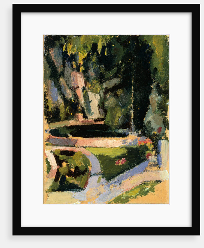 The Pond by John Duncan Fergusson