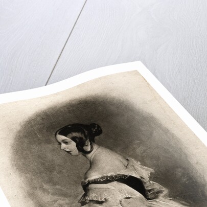Queen Victoria at the Age of Twenty by Cockerell