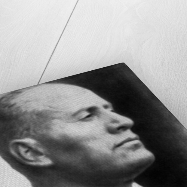 Benito Mussolini, Italian fascist dictator by Anonymous