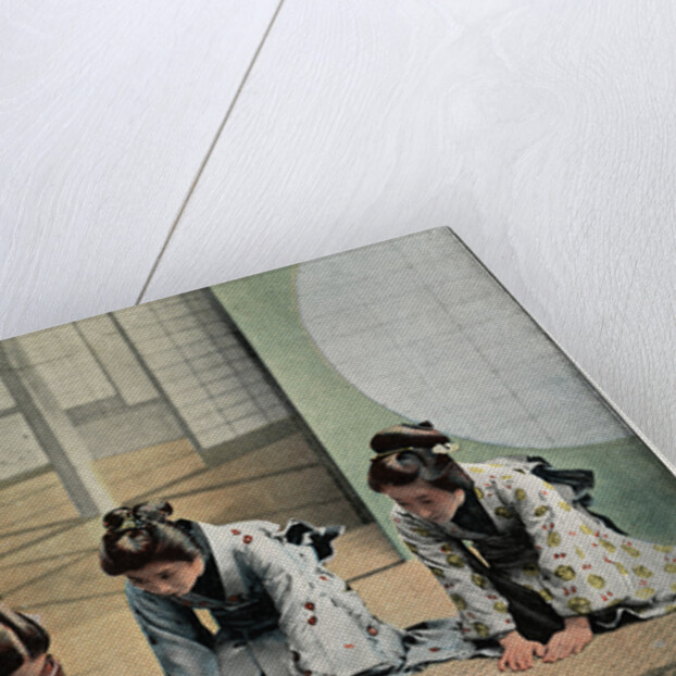 A Ceremony in Japan by Charles Gillot