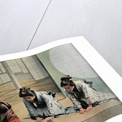 A Ceremony in Japan by Charles Gillot