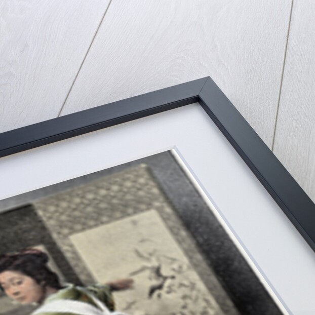 A Family Dance in Japan by Charles Gillot