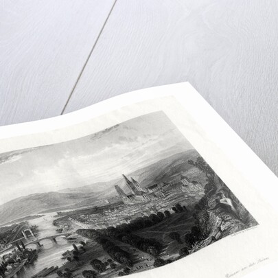 Rouen on the Seine, France by S Bradshaw