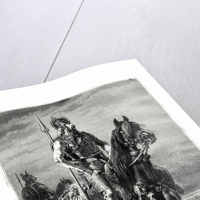 Gallic horseman by Neuville