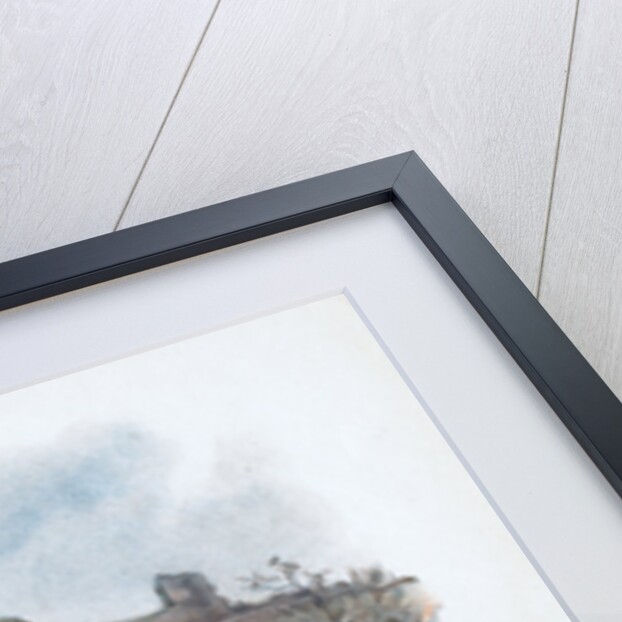 Hastings Castle, Sussex by C Wilkinson