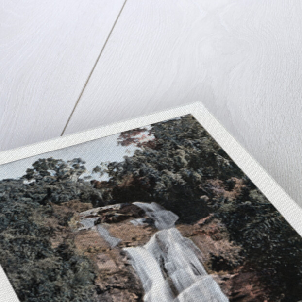 Waterfall in Tijuca, Rio de Janeiro, Brazil by Anonymous