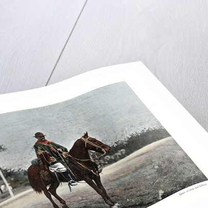 Cattle herder, Rio Grande do Sul, Brazil by Gillot