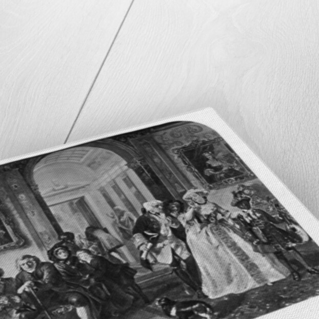 Doctor Johnson waiting for an audience with Lord Chesterfield by Anonymous