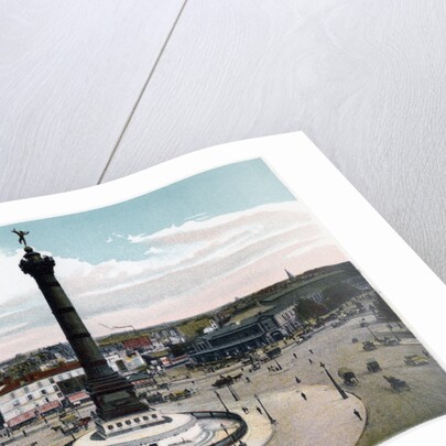 The July Column in the Place de la Bastille, Paris by Anonymous