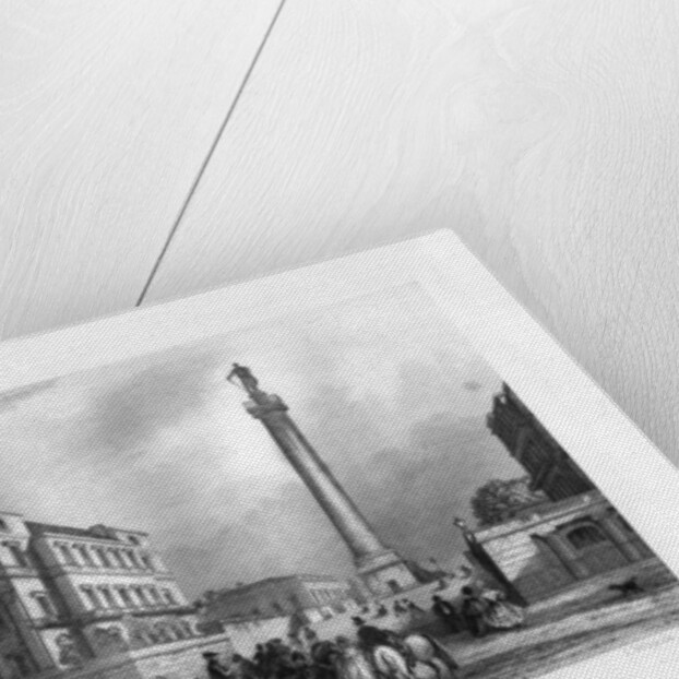 The Duke of York's Column, London by J Woods