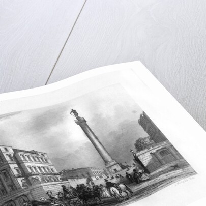 The Duke of York's Column, London by J Woods