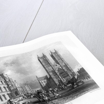Westminster Hospital and Abbey Church by J Woods