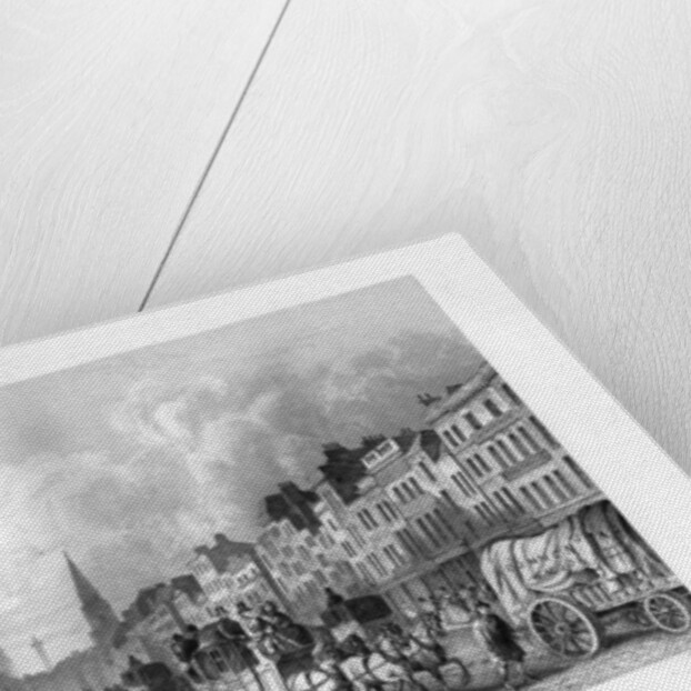 High Street, Whitechapel, London by T Cox