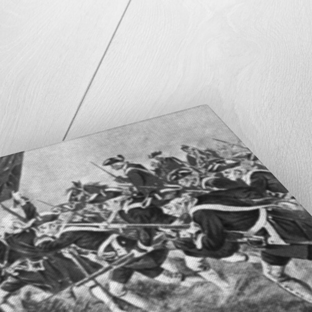 The Battle of Dettingen by Anonymous