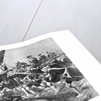 The Battle of Dettingen by Anonymous