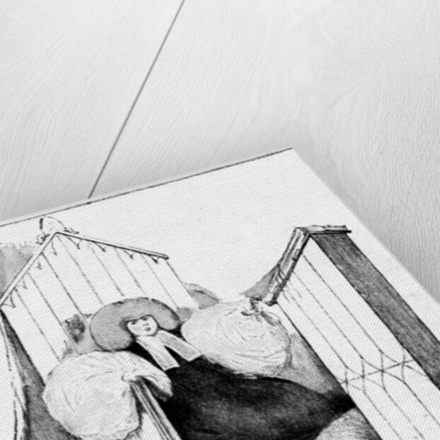 An early caricature of Princess Victoria by John Doyle