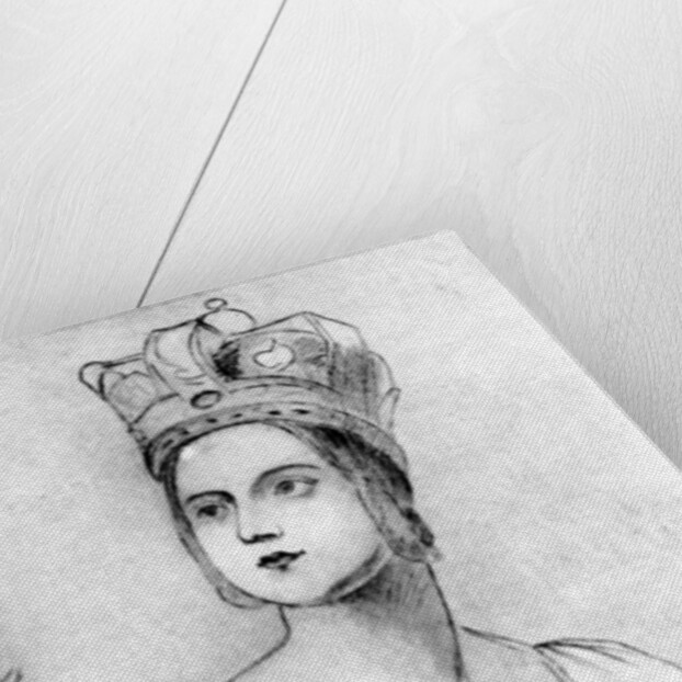 Queen Victoria in her coronation robes by George Hayter