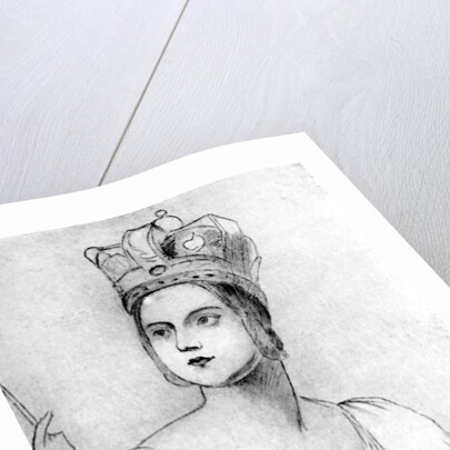 Queen Victoria in her coronation robes by George Hayter