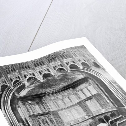 Queen Victoria's pew in St George's chapel, Windsor by Eyre & Spottiswoode