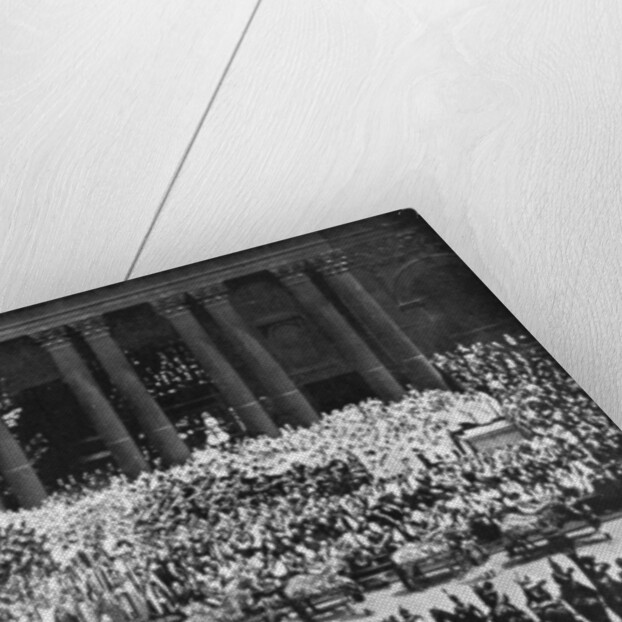 The ceremony of thanksgiving at St Paul's Cathedral, London by Anonymous