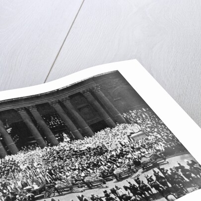 The ceremony of thanksgiving at St Paul's Cathedral, London by Anonymous