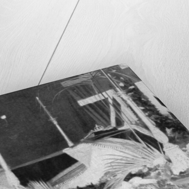 Queen Victoria lying in state at Osborne House by Hughes & Mullins